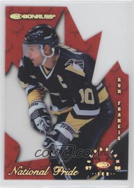 1997-98 Donruss Canadian Ice - National Pride Die-Cut #20 - Ron Francis /1997