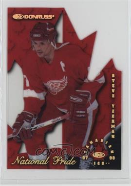 1997-98 Donruss Canadian Ice - National Pride Die-Cut #4 - Steve Yzerman /1997