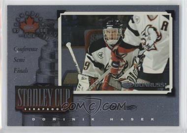 1997-98 Donruss Canadian Ice - Stanley Cup Scrapbook #22 - Dominik Hasek /1500