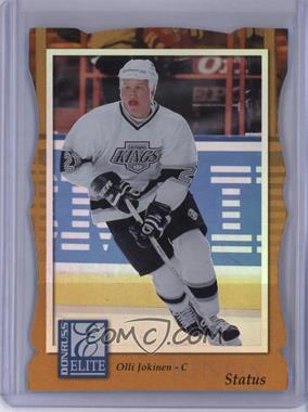 1997-98 Donruss Elite - [Base] - Gold Die-Cut Status #72 - Olli Jokinen /100