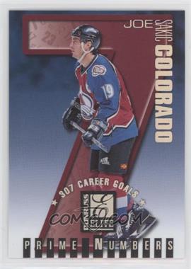 1997-98 Donruss Elite - Prime Numbers #11c - Joe Sakic /307