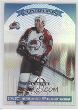 1997-98 Donruss Limited - [Base] - Limited Exposure #36 - Counterparts - Joe Sakic, Bernie Nicholls