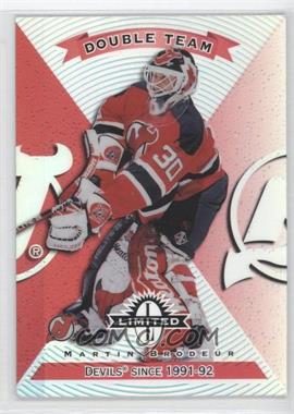 1997-98 Donruss Limited - [Base] - Limited Exposure #74 - Double Team - Martin Brodeur, Dave Andreychuk