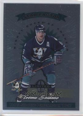 1997-98 Donruss Limited - [Base] #11 - Star Factor - Teemu Selanne