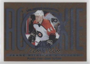 1997-98 Donruss Limited - [Base] #16 - Unlimited Potential/Unlimited Talent - Janne Niinimaa, Chris Chelios