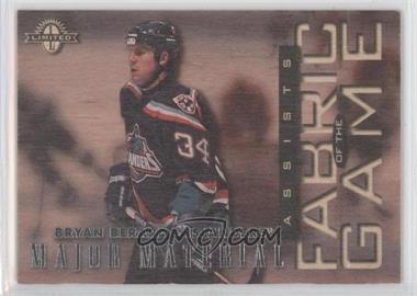 1997-98 Donruss Limited - Fabric of the Game #31 - Bryan Berard /1000