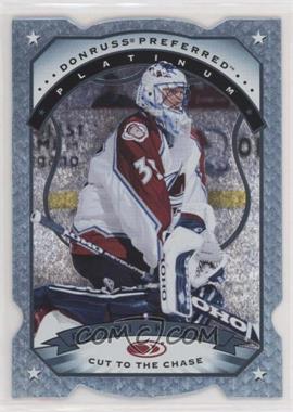 1997-98 Donruss Preferred - [Base] - Cut to the Chase #86 - Platinum - Patrick Roy [EX to NM]