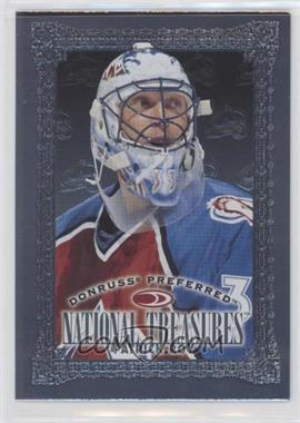 1997-98 Donruss Preferred - [Base] #168 - National Treasures Silver - Patrick Roy