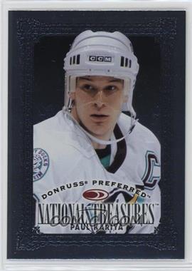 1997-98 Donruss Preferred - [Base] #183 - National Treasures Silver - Paul Kariya