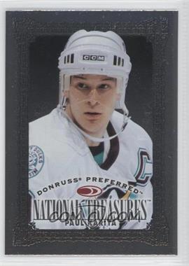 1997-98 Donruss Preferred - [Base] #183 - National Treasures Silver - Paul Kariya