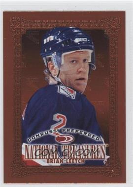 1997-98 Donruss Preferred - [Base] #188 - National Treasures Bronze - Brian Leetch