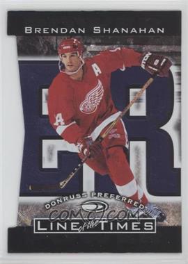 1997-98 Donruss Preferred - Line of the Times #2-C - Brendan Shanahan /2500 [EX to NM]