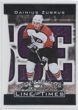 1997-98 Donruss Preferred - Line of the Times #8-C - Dainius Zubrus /2500 [Noted]