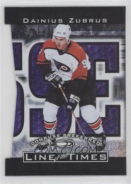 1997-98 Donruss Preferred - Line of the Times #8-C - Dainius Zubrus /2500