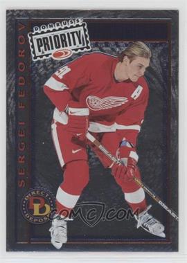 1997-98 Donruss Priority - Direct Deposit #12 - Sergei Fedorov /3000