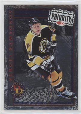 1997-98 Donruss Priority - Direct Deposit #6 - Sergei Samsonov /3000