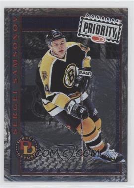 1997-98 Donruss Priority - Direct Deposit #6 - Sergei Samsonov /3000