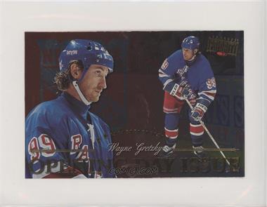 1997-98 Donruss Priority - Postcards - Opening Day Issue #10 - Wayne Gretzky /1000 [Good to VG‑EX]