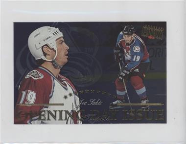 1997-98 Donruss Priority - Postcards - Opening Day Issue #15 - Joe Sakic /1000