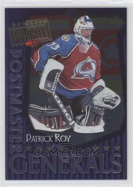 1997-98 Donruss Priority - Postmaster Generals #1 - Patrick Roy /1500