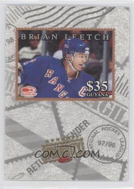 1997-98 Donruss Priority - Stamps - Bronze #_BRLE - Brian Leetch