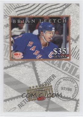 1997-98 Donruss Priority - Stamps - Bronze #_BRLE - Brian Leetch