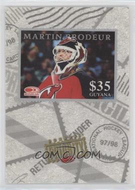 1997-98 Donruss Priority - Stamps - Silver #_MABR - Martin Brodeur