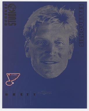 1997-98 Donruss Studio - Silhouettes - 8 x 10 #8 - Brett Hull /3000