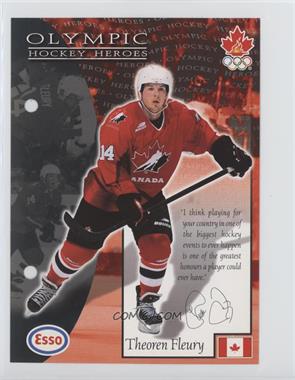 1997-98 Esso Olympic Hockey Heroes - [Base] #12 - Theoren Fleury