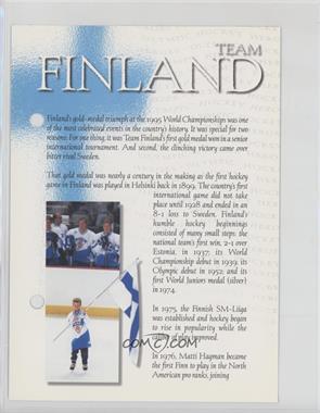 1997-98 Esso Olympic Hockey Heroes - [Base] #47 - Team Finland