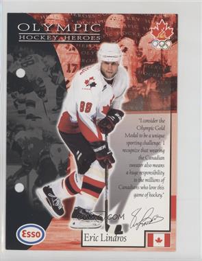 1997-98 Esso Olympic Hockey Heroes - [Base] #6 - Eric Lindros