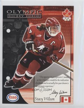 1997-98 Esso Olympic Hockey Heroes - [Base] #60 - Stacy Wilson