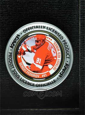 1997-98 Katch Irwin Coins - [Base] - Silver #49 - Sergei Fedorov