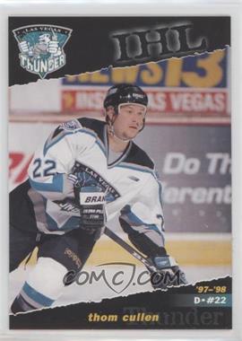 1997-98 Las Vegas Thunder Team Issue - [Base] #8 - Thom Cullen