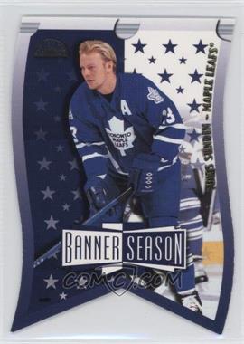 1997-98 Leaf - Banner Season #19 - Mats Sundin /3500