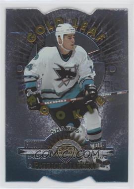 1997-98 Leaf - [Base] - Fractal Matrix Die-Cut #154 - Patrick Marleau