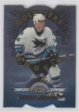 1997-98 Leaf - [Base] - Fractal Matrix Die-Cut #154 - Patrick Marleau