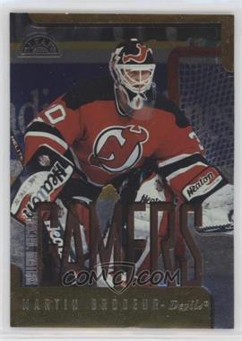 1997-98 Leaf - [Base] - Fractal Matrix #174 - Gamers - Martin Brodeur