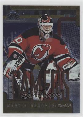 1997-98 Leaf - [Base] - Fractal Matrix #174 - Gamers - Martin Brodeur