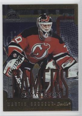 1997-98 Leaf - [Base] - Fractal Matrix #174 - Gamers - Martin Brodeur