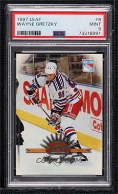 1997-98 Leaf - [Base] #8 - Wayne Gretzky [PSA 9 MINT]