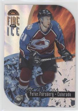 1997-98 Leaf - Fire on Ice #12 - Peter Forsberg /1000