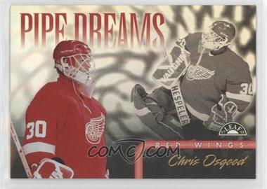 1997-98 Leaf - Pipe Dreams - Promo #14 - Chris Osgood /2500 [EX to NM]