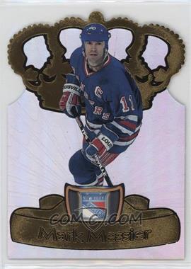 1997-98 Pacific Crown Collection - Gold-Crown Die-Cuts #16 - Mark Messier