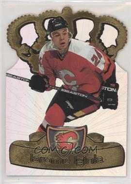 1997-98 Pacific Crown Collection - Gold-Crown Die-Cuts #5 - Jarome Iginla