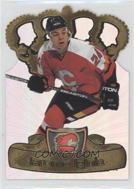 1997-98 Pacific Crown Collection - Gold-Crown Die-Cuts #5 - Jarome Iginla