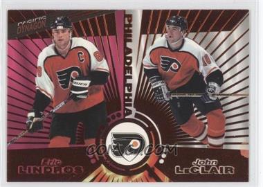 1997-98 Pacific Dynagon - [Base] - Copper #141 - Eric Lindros, John LeClair