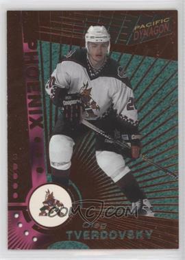 1997-98 Pacific Dynagon - [Base] - Copper #99 - Oleg Tverdovsky