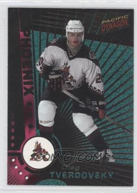 1997-98 Pacific Dynagon - [Base] - Dark Gray #99 - Oleg Tverdovsky