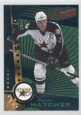 1997-98 Pacific Dynagon - [Base] - Emerald #35 - Derian Hatcher